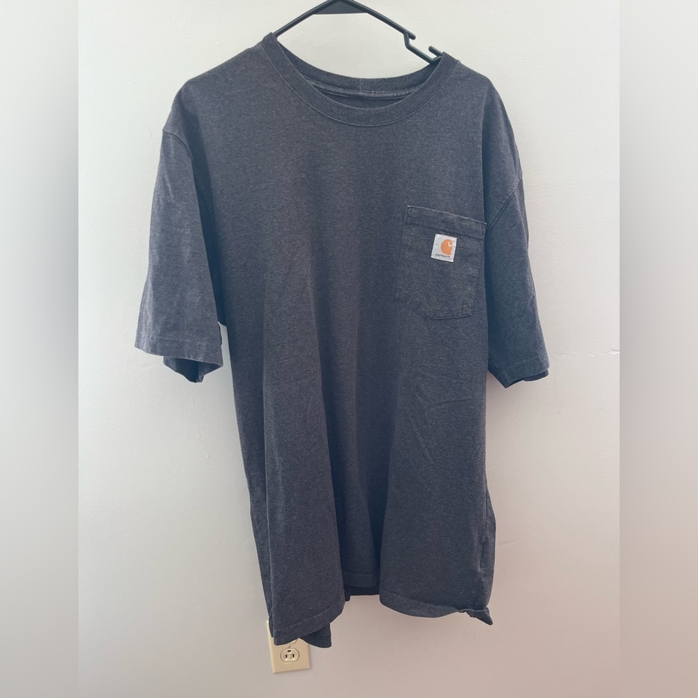Carhartt Men's Charcoal Pocket Tee XXL